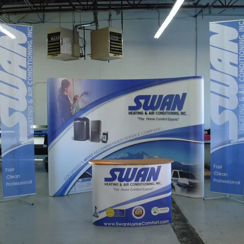 Graphic Banner of air conditioning company