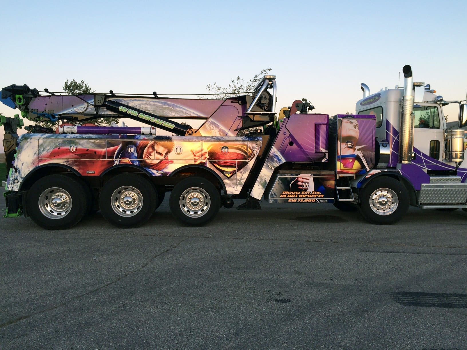 Madison Graphics Banner on a car