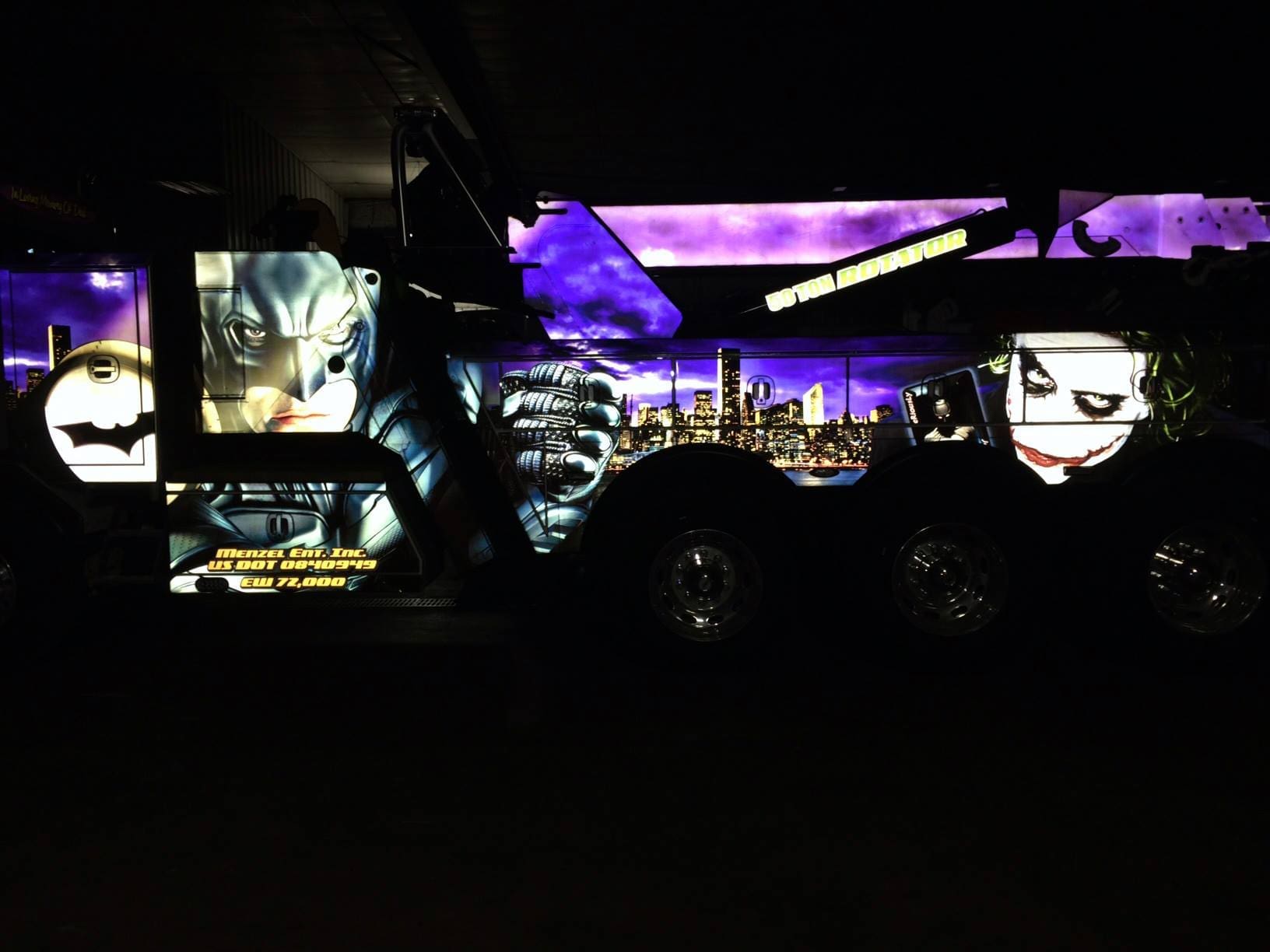 Madison Graphics Banner on a car