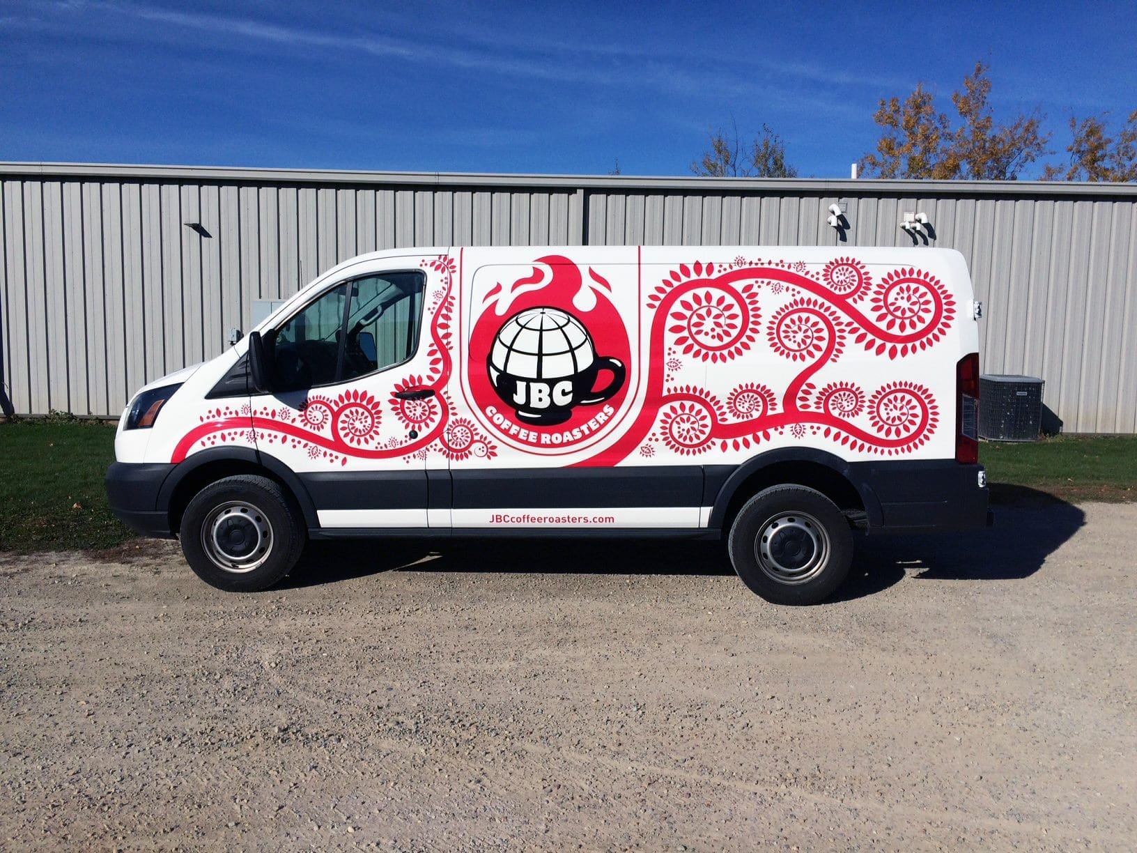 Madison Graphics Banner on a car