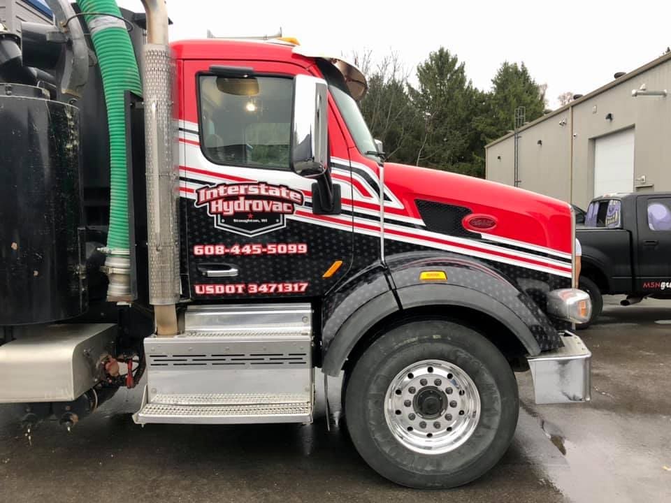 Madison Graphics Banner on a Vehicle
