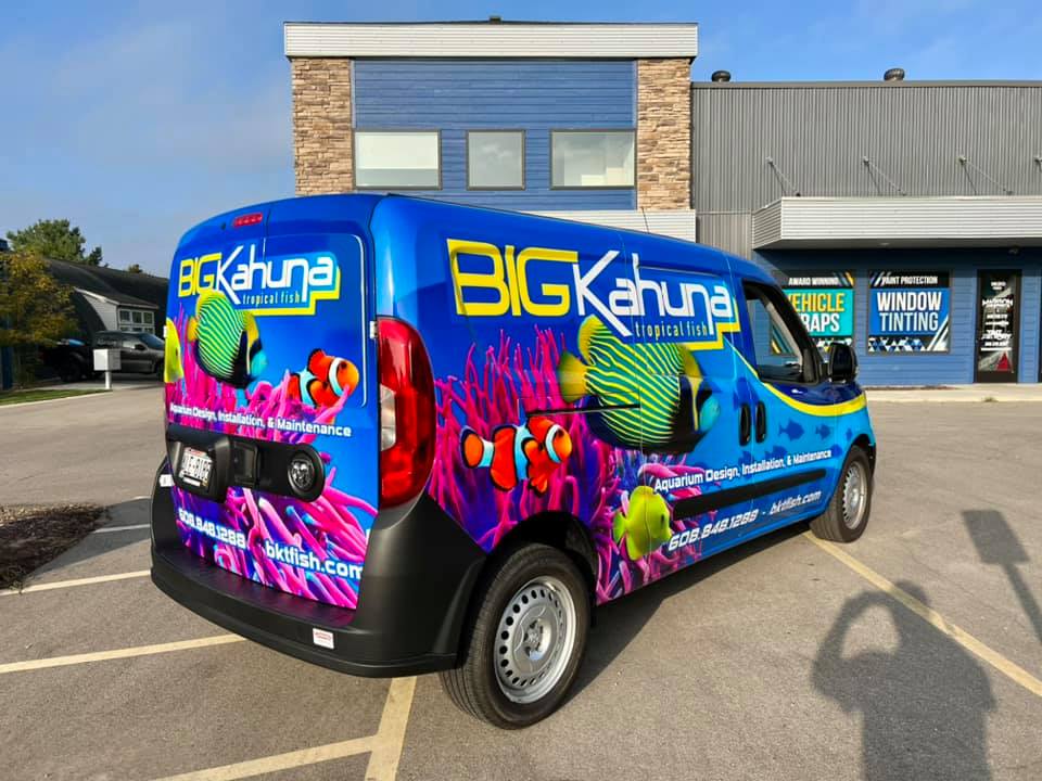 Madison Graphics Banner on a Vehicle