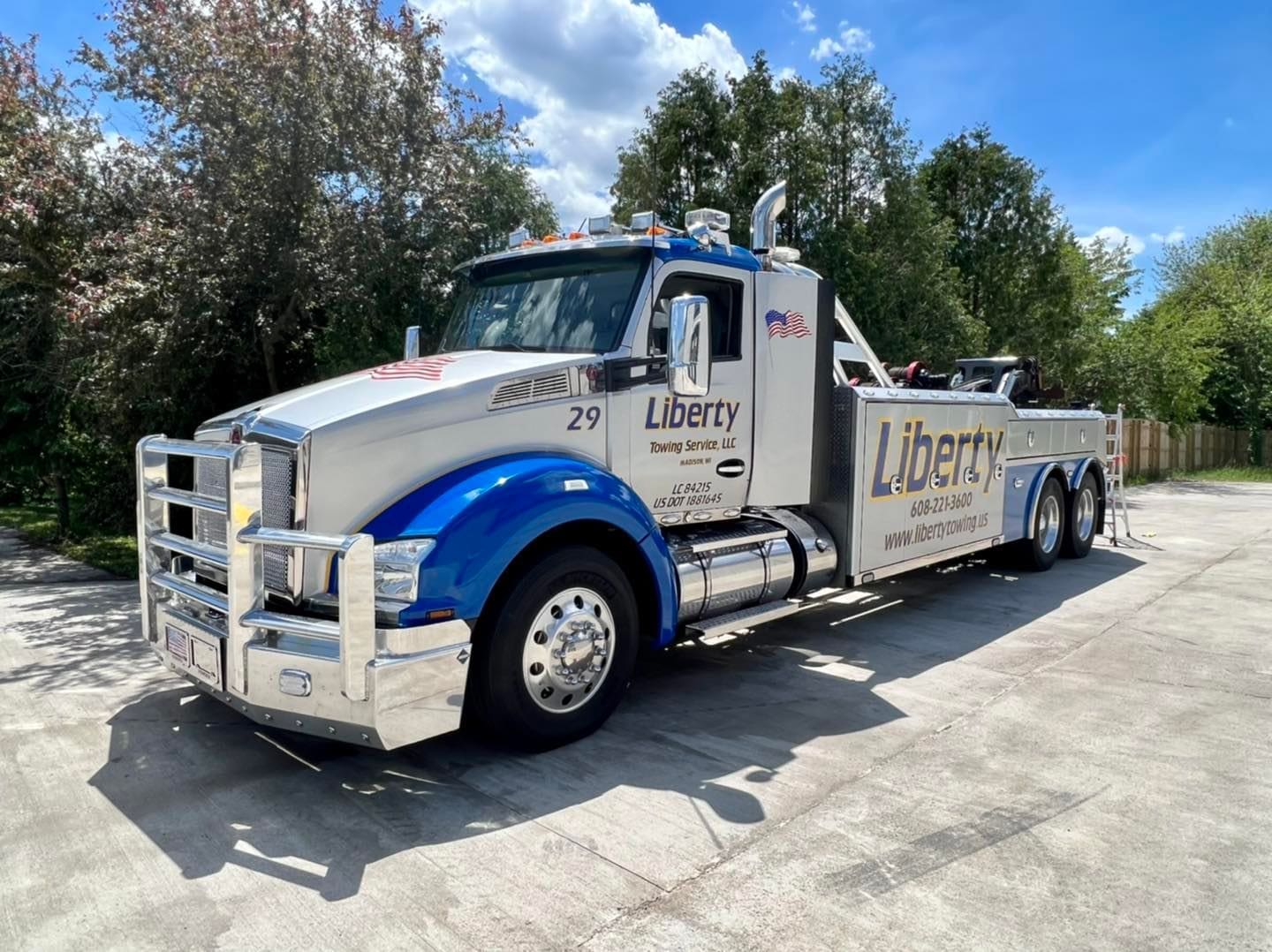 Madison Graphics Banner on a Vehicle