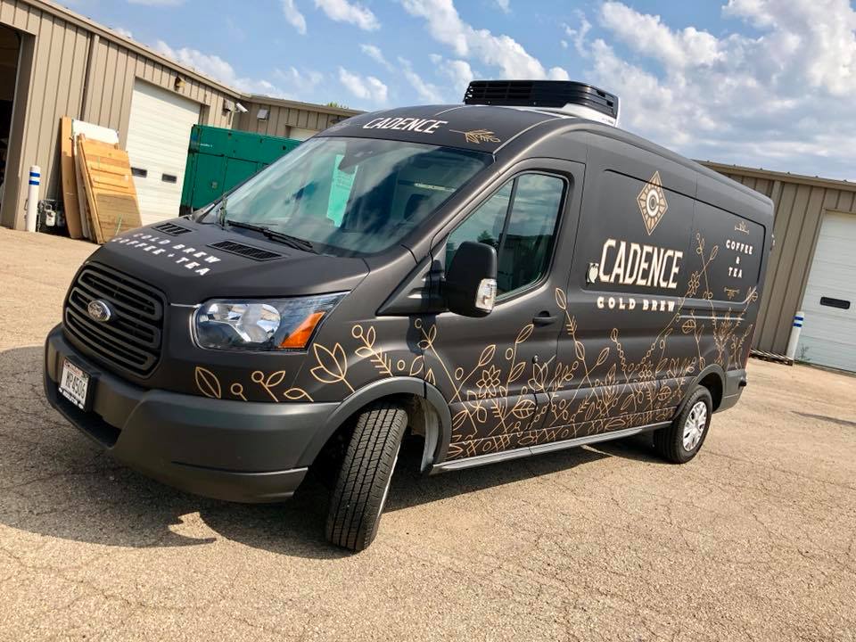 Madison Graphics Banner on a car