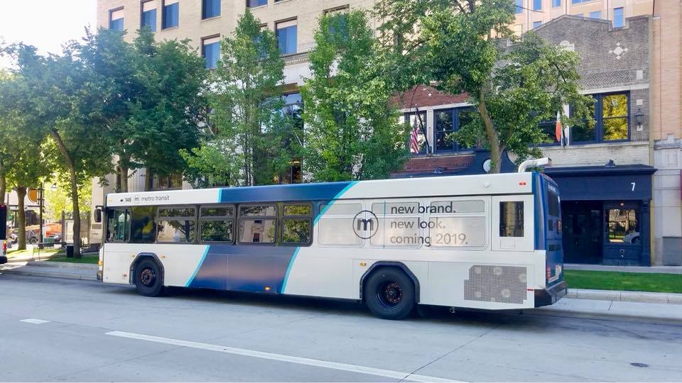 New Brand New Look Banner on Bus