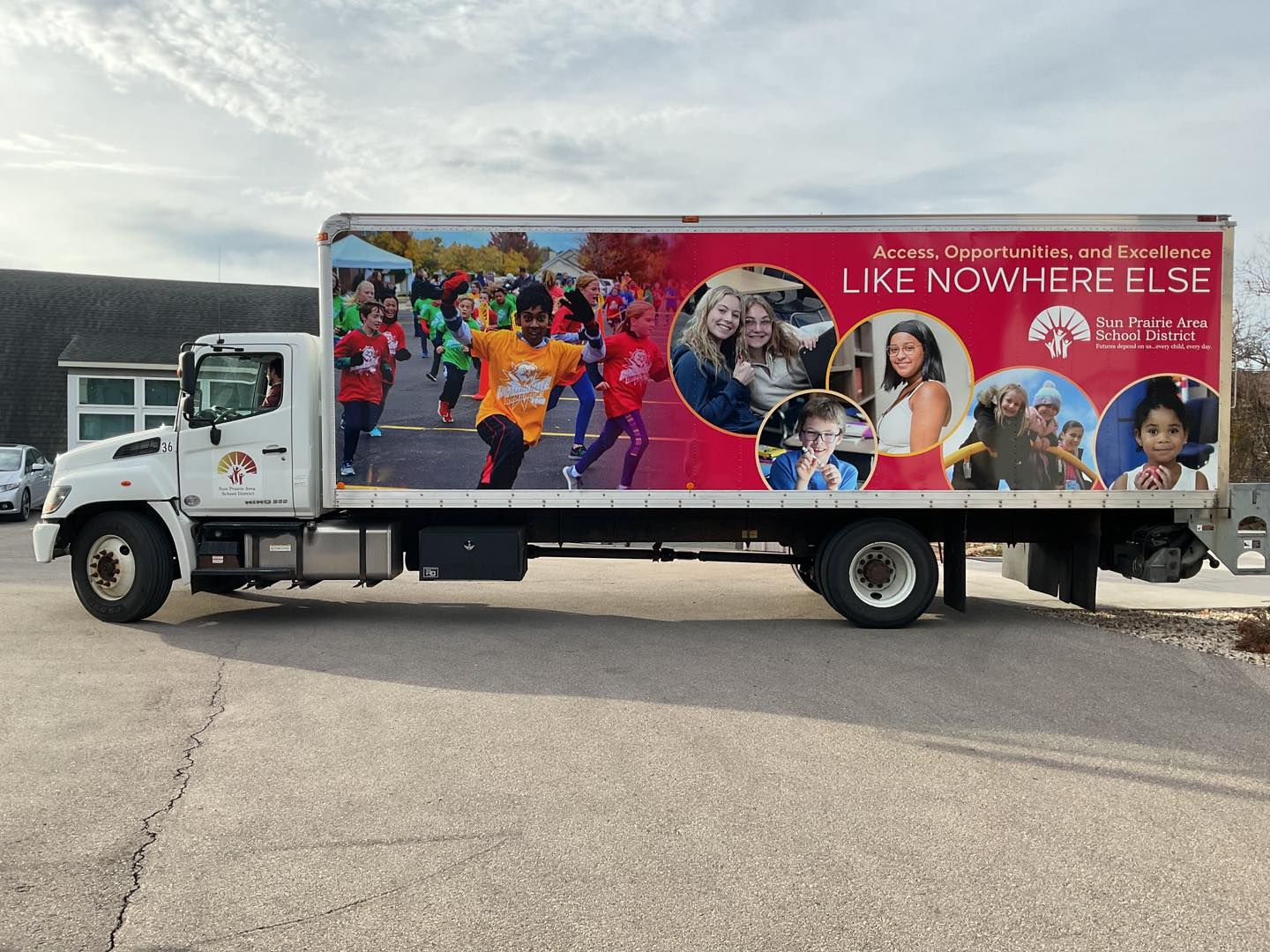 Banners on Truck Madison