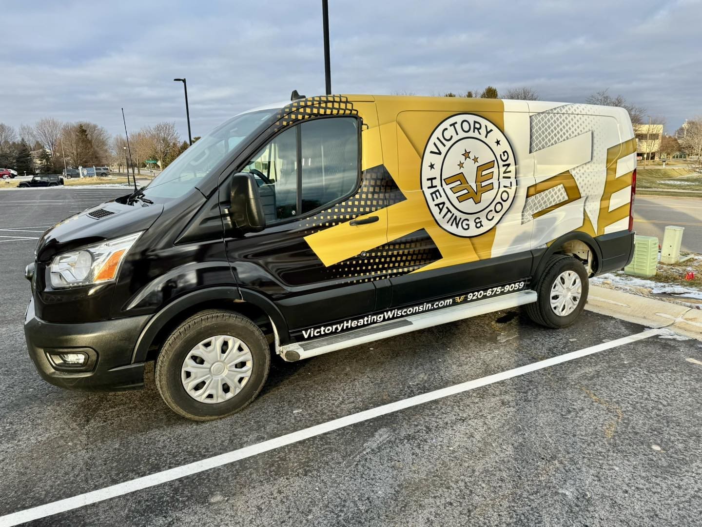 Graphics Banner on a Vehicle