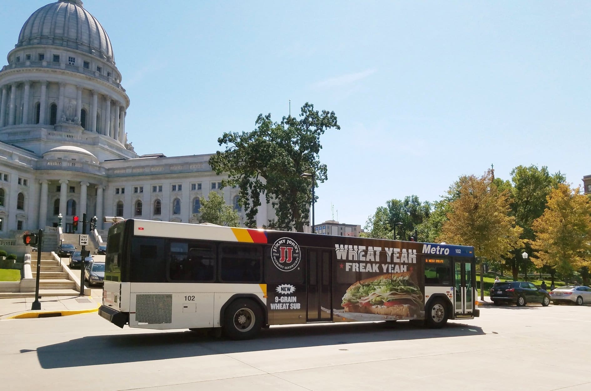 Wheat Yeah Freak on Bus