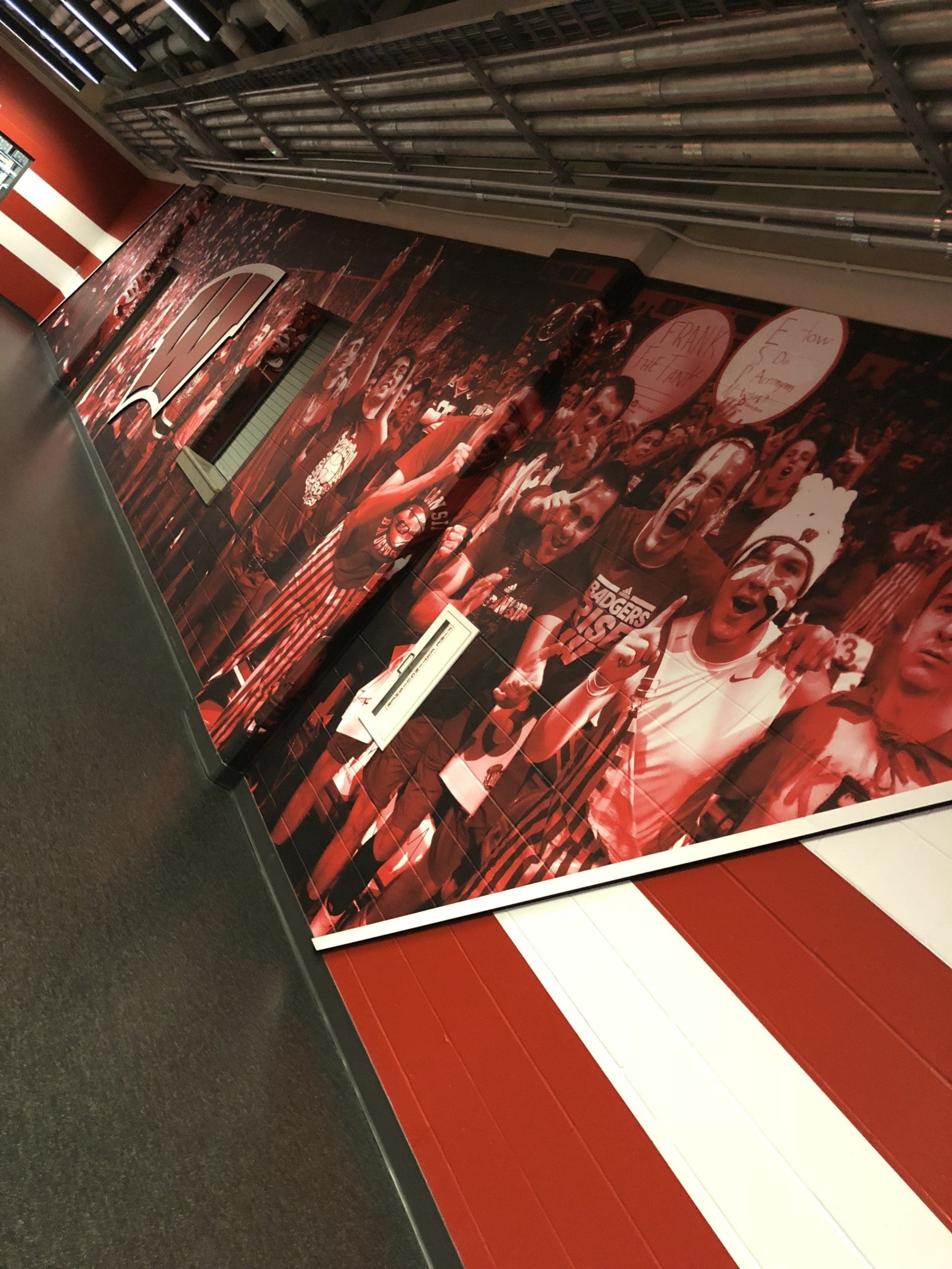 Graphics Banner on wall