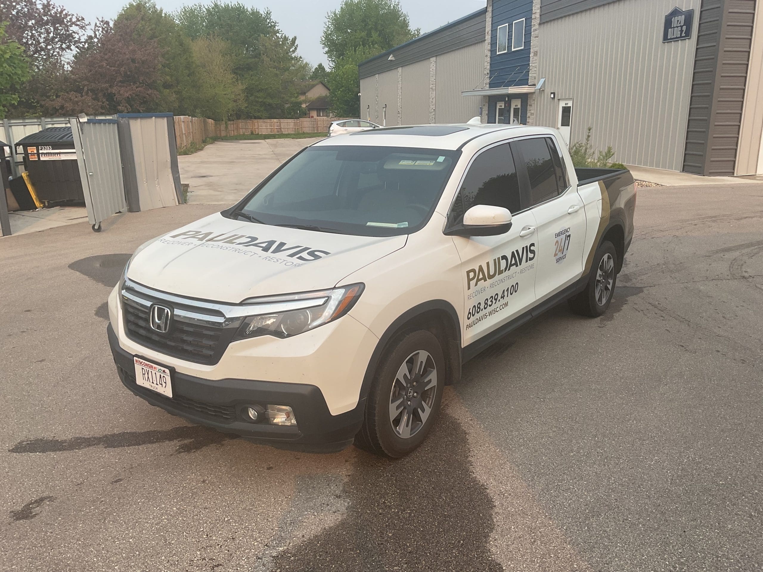 Graphics Wrapped on car