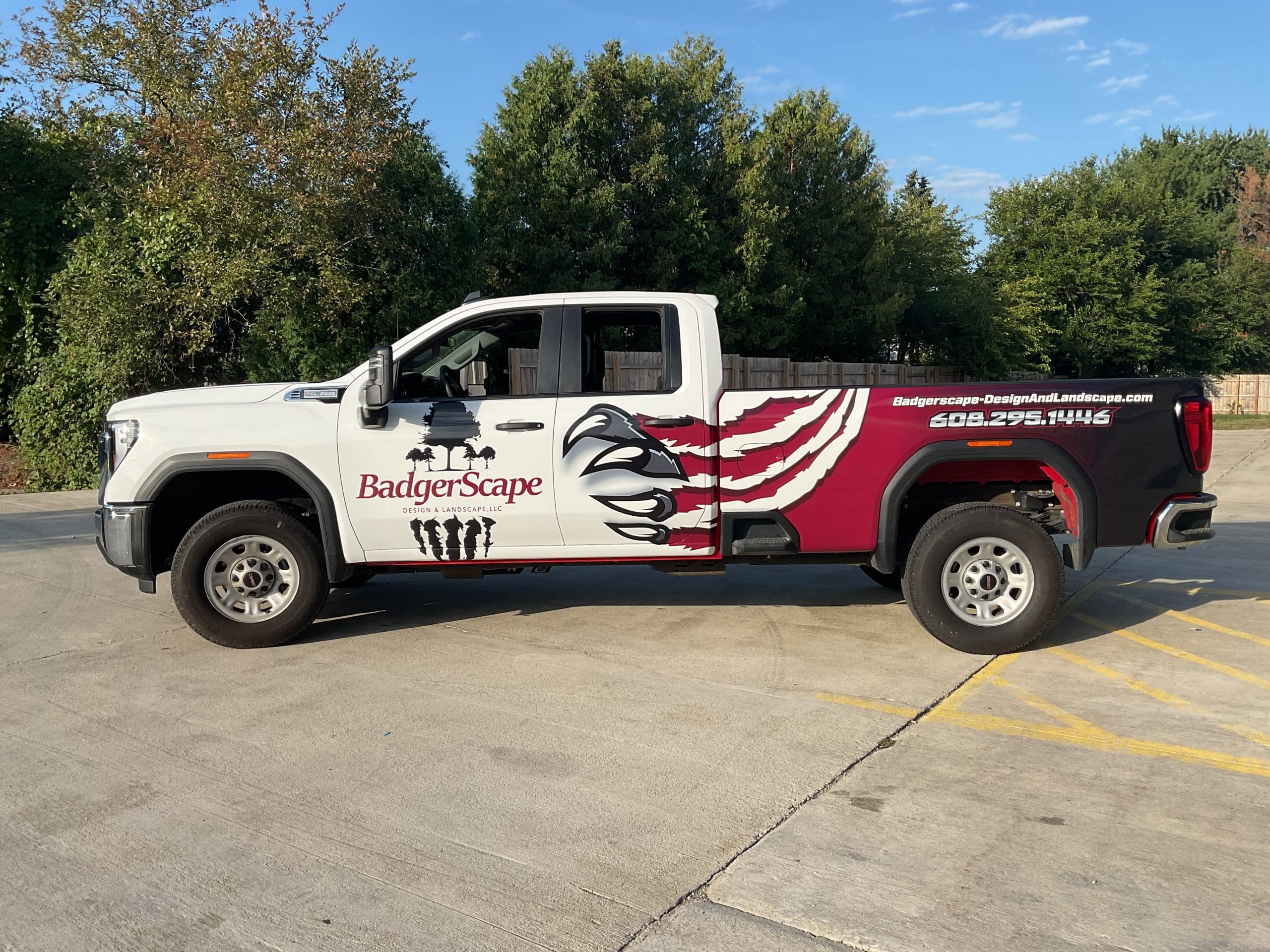 Graphics Wrapped on car