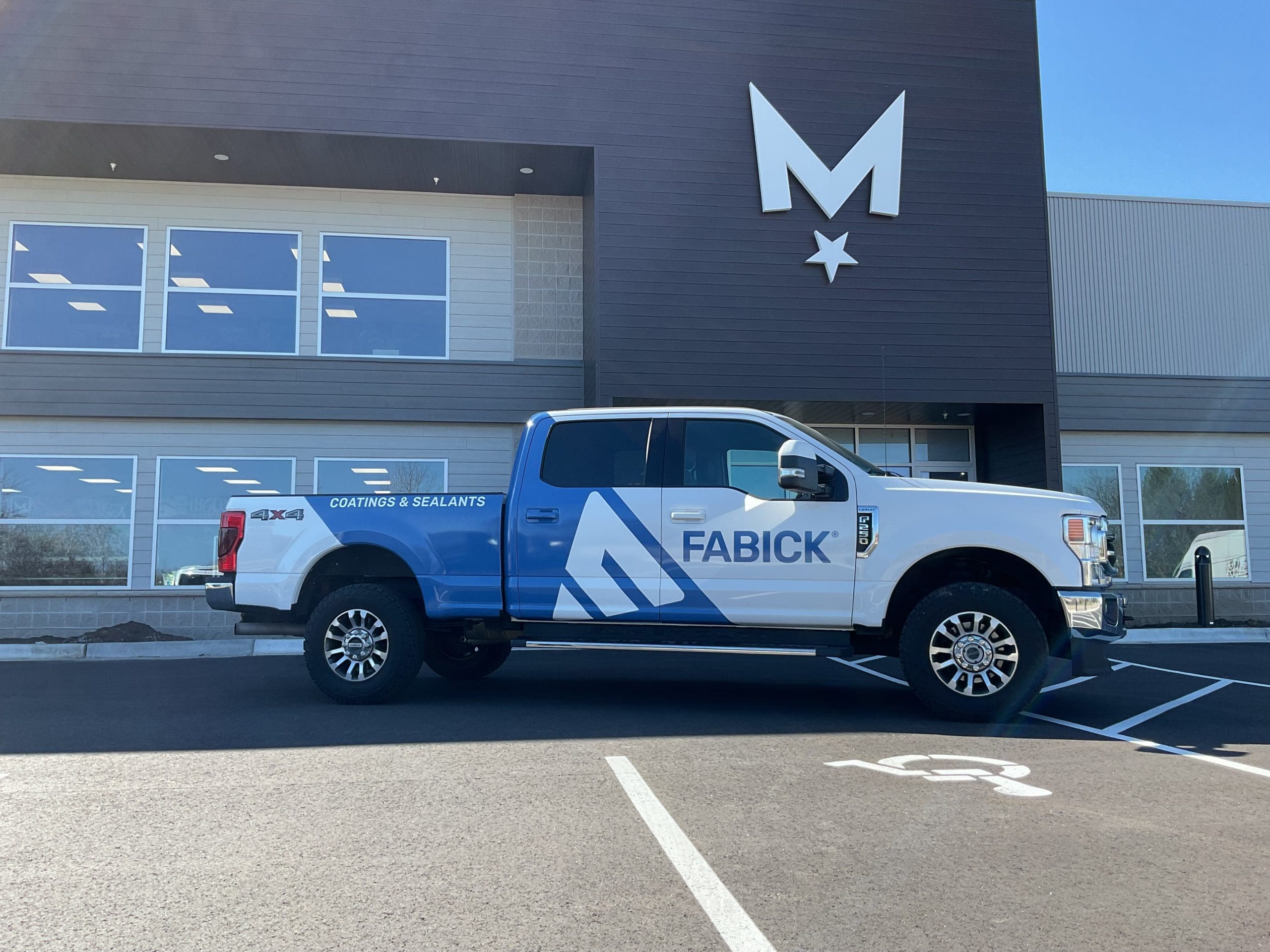 Graphics Wrapped on van