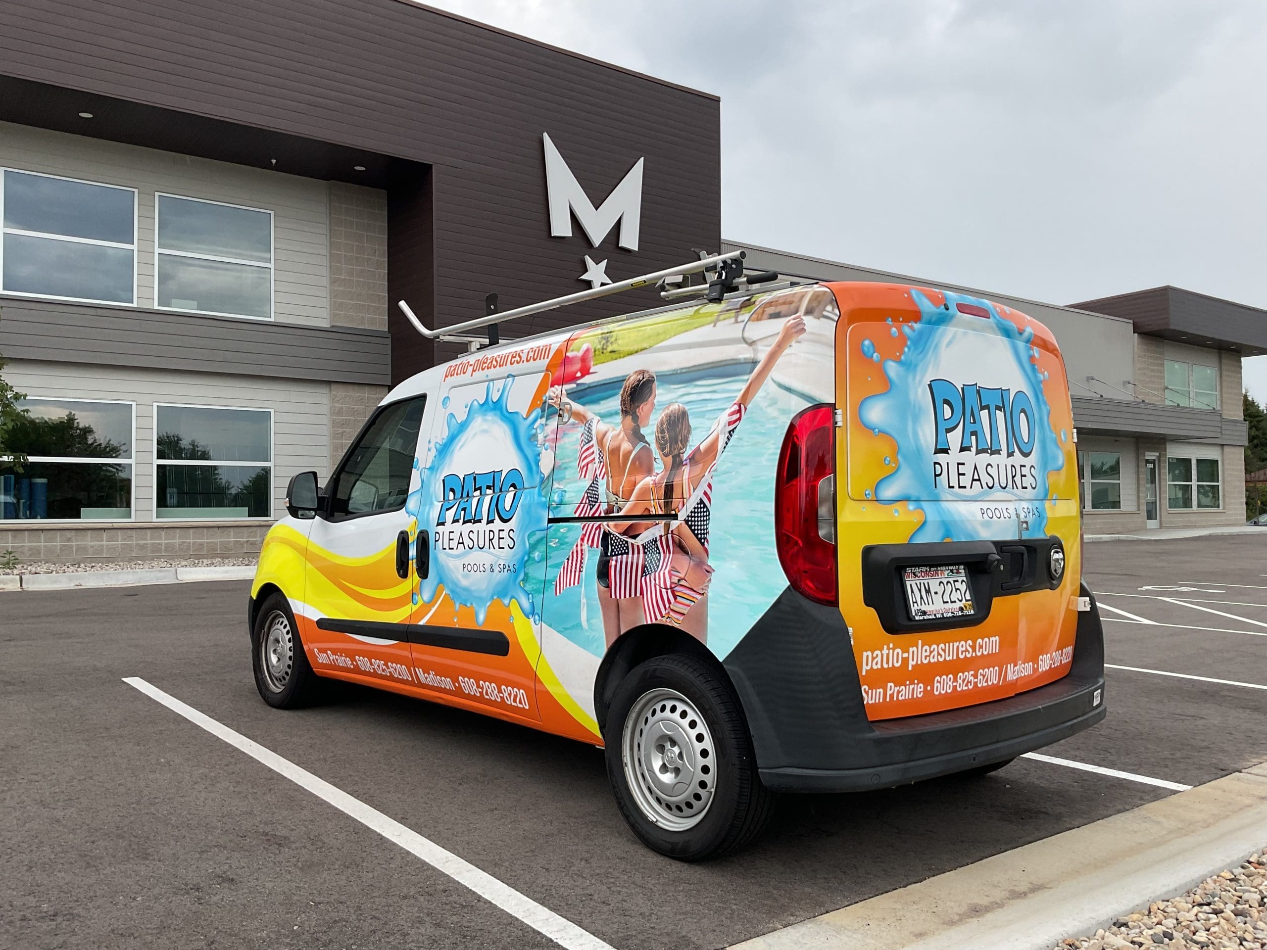 Wrapped on Van