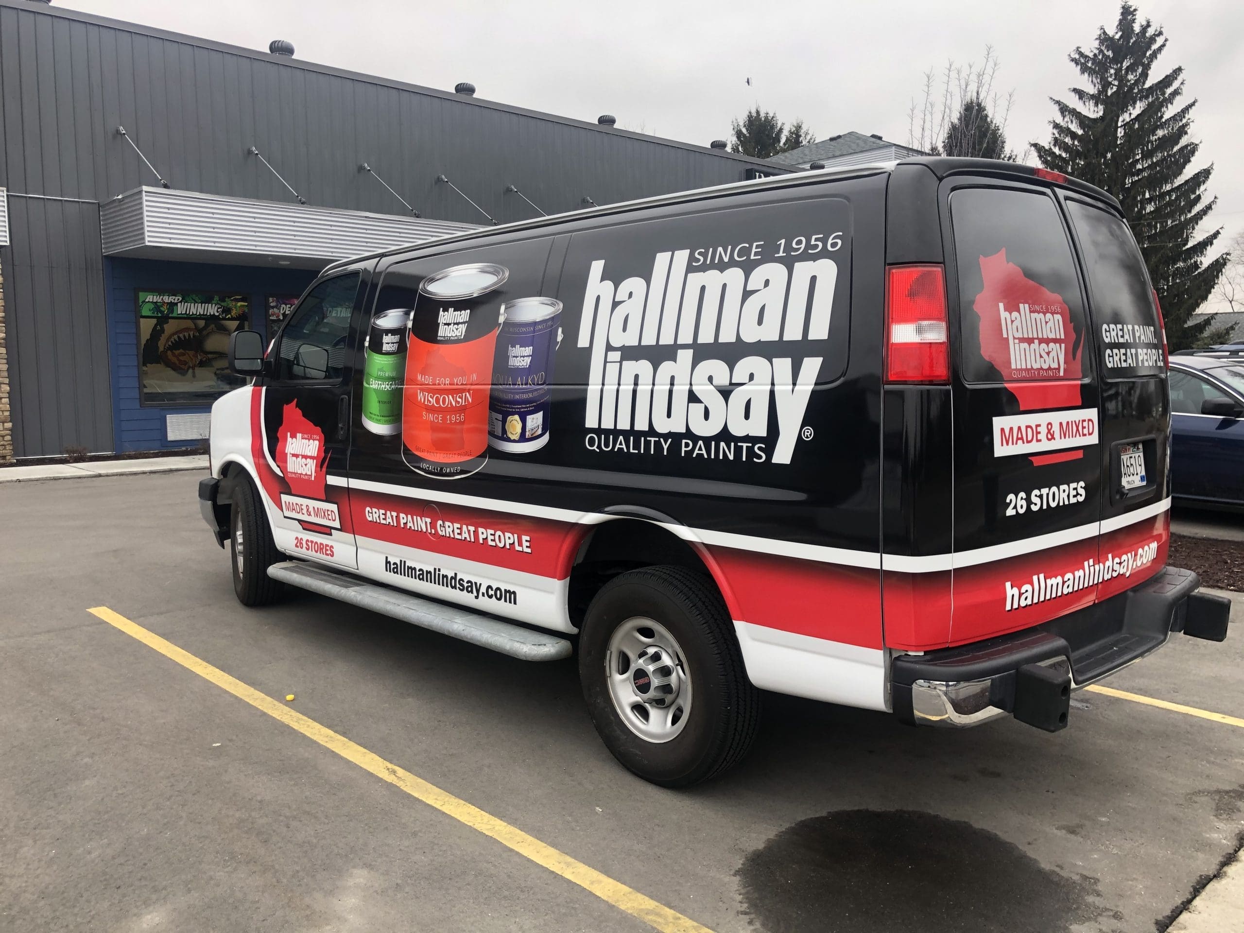 Wrapped on Van