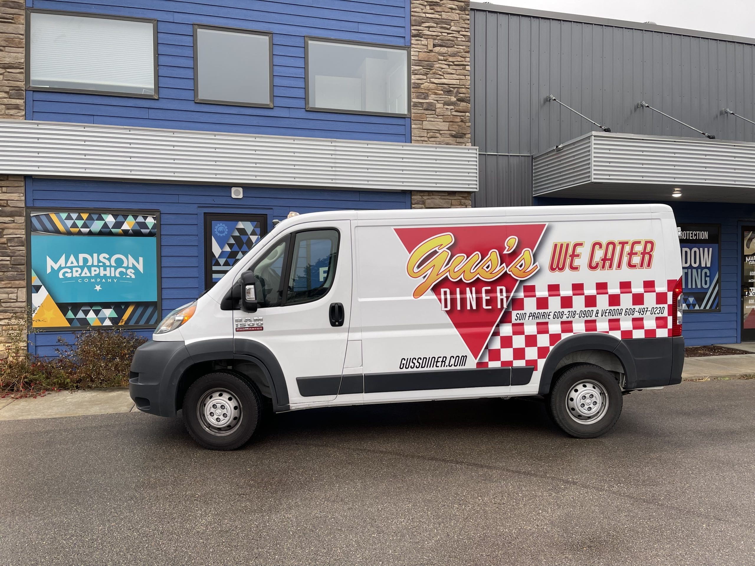 Wrapped on Van