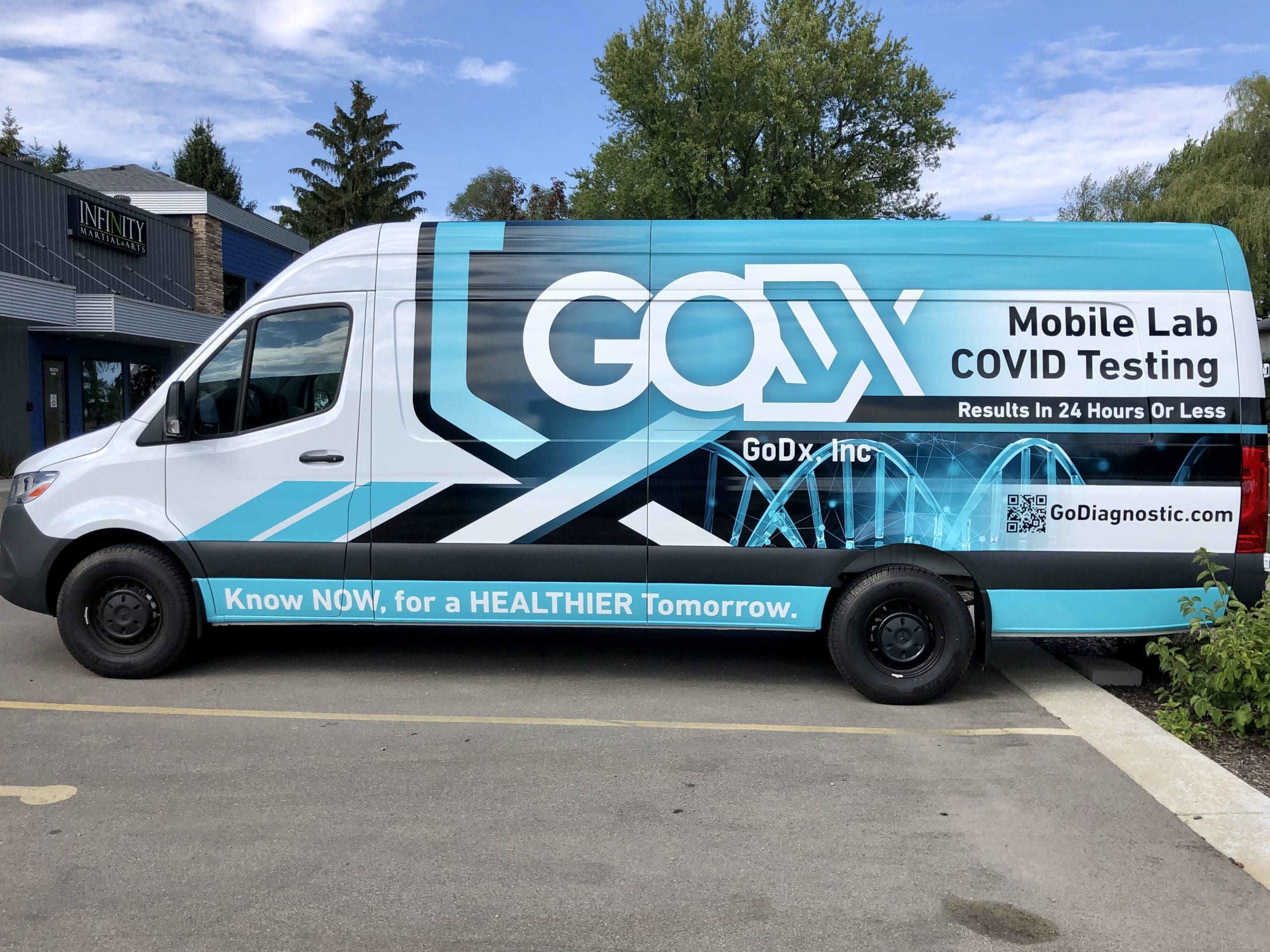 Graphics on car