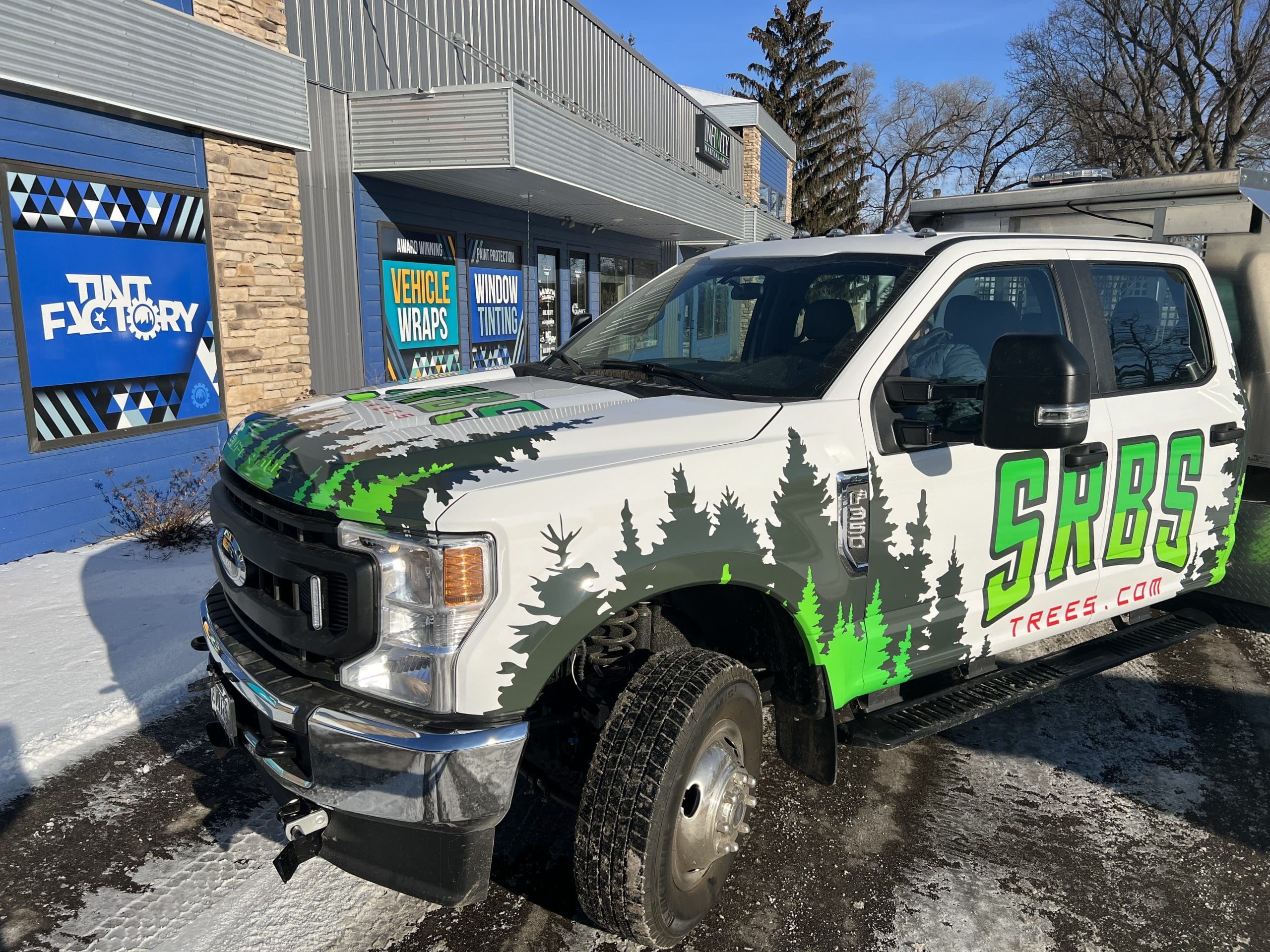 Graphics on car
