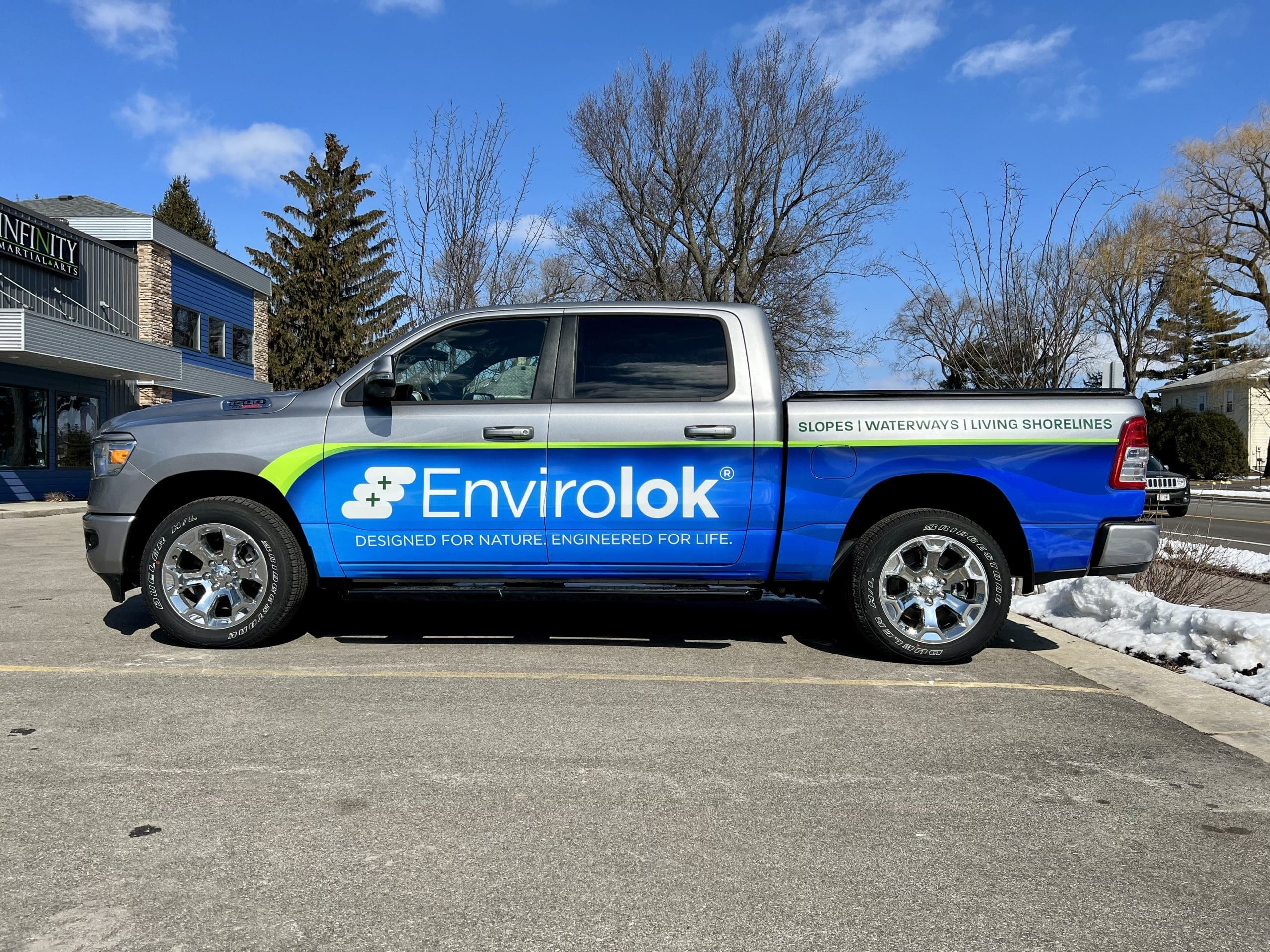 Graphics on car