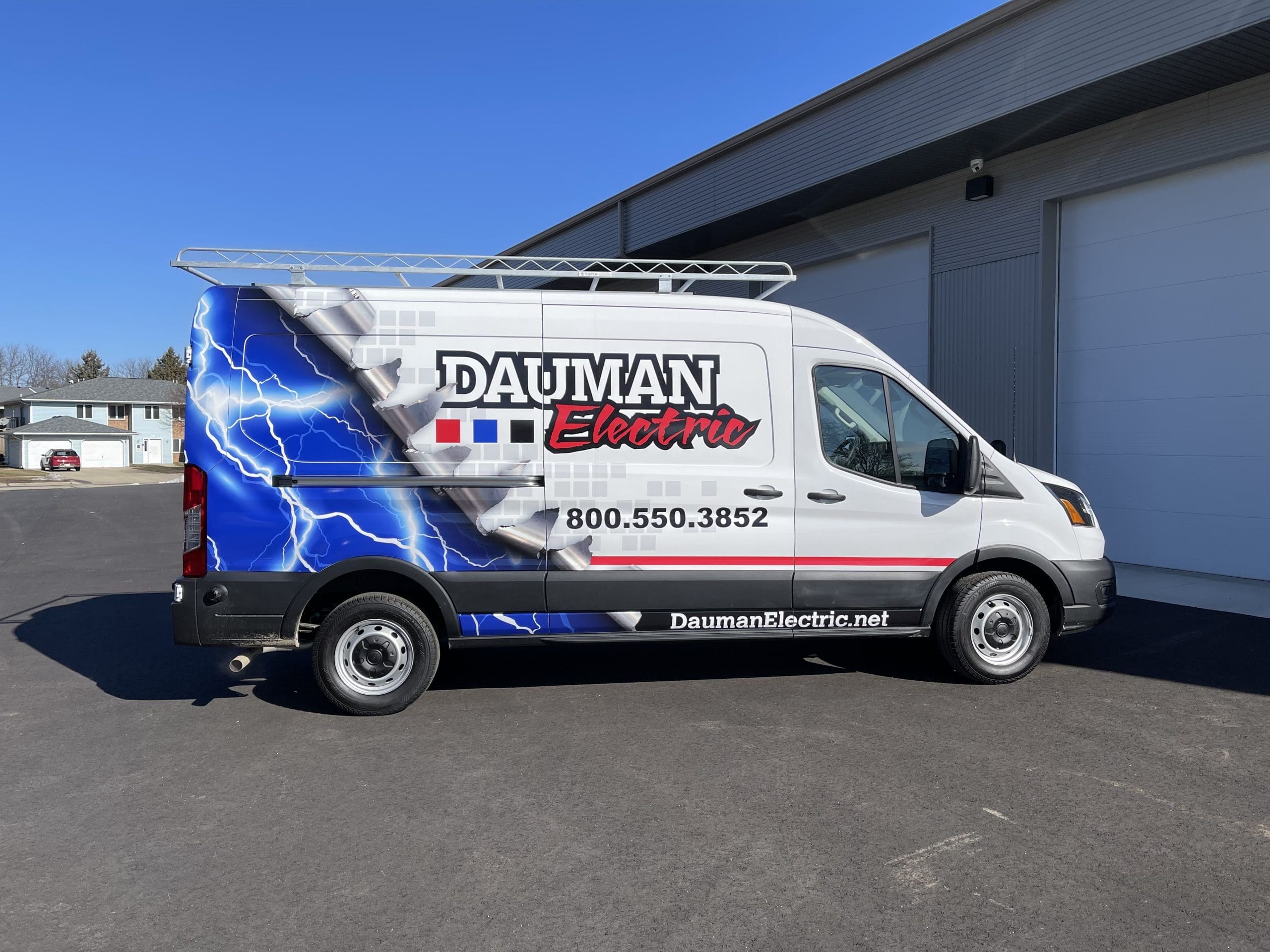 Graphics on Van