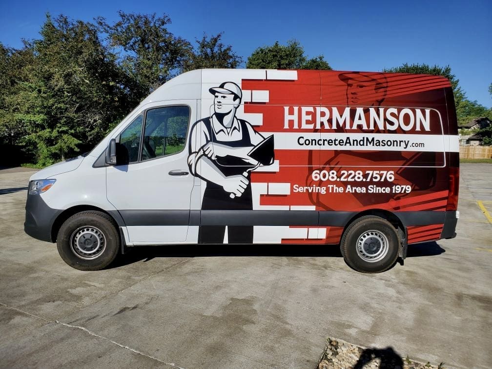 Graphics on Van